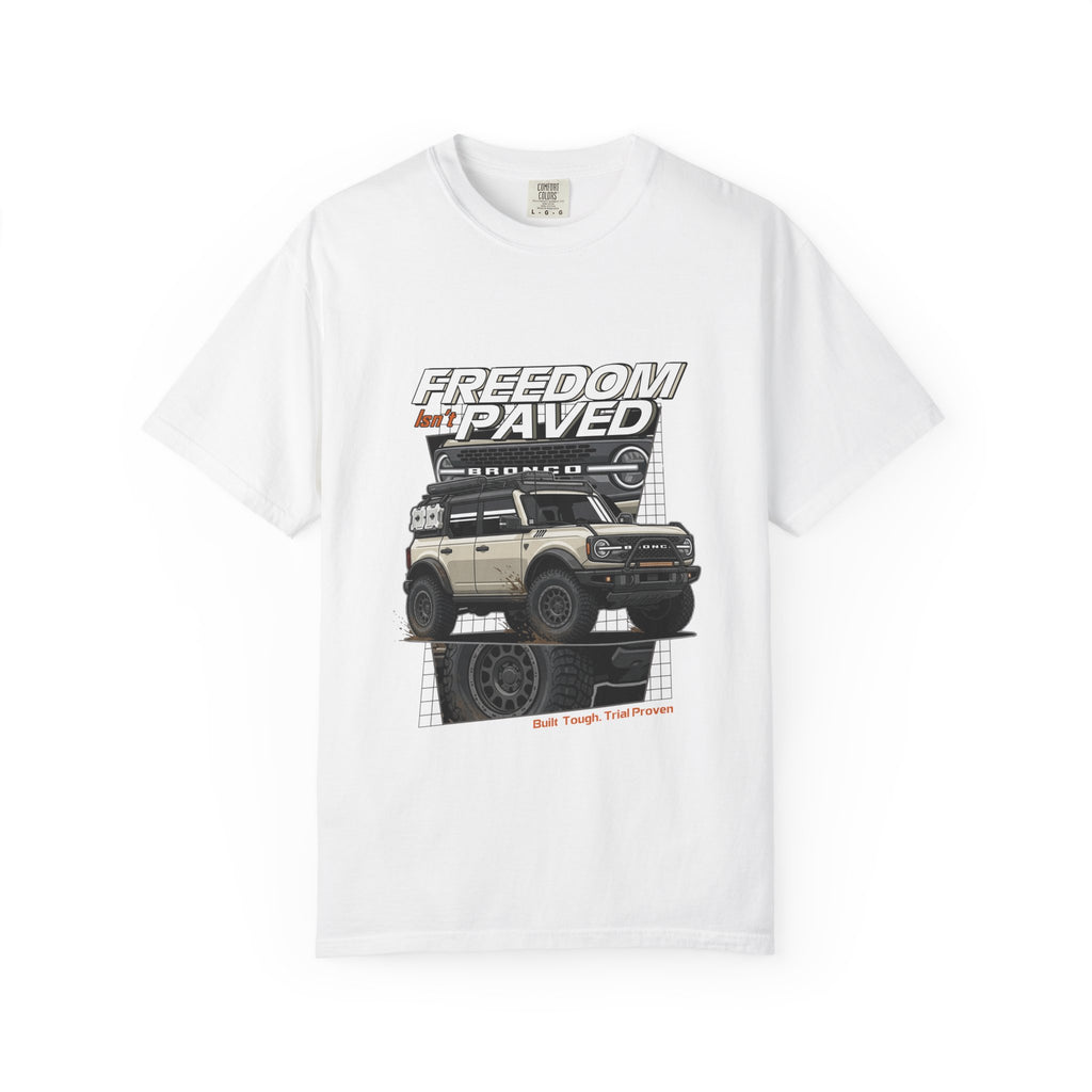 Freedom Off-Road T-Shirt — "Freedom Not Paved" Adventure Tee