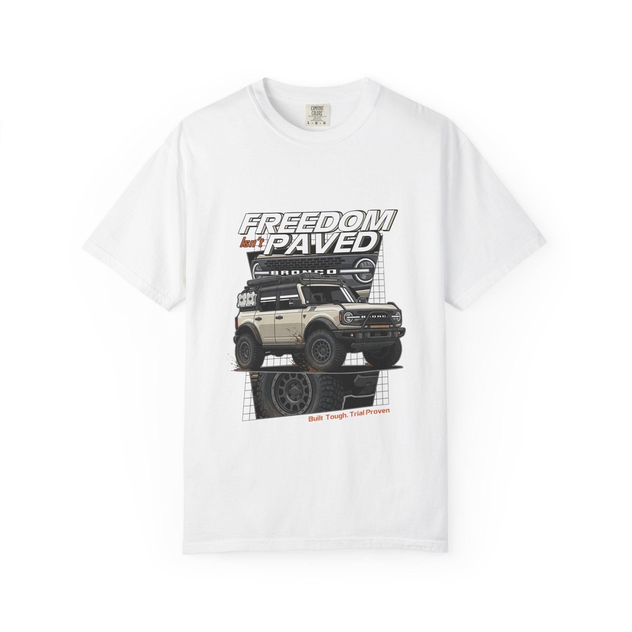 Freedom Off-Road T-Shirt — "Freedom Not Paved" Adventure Tee
