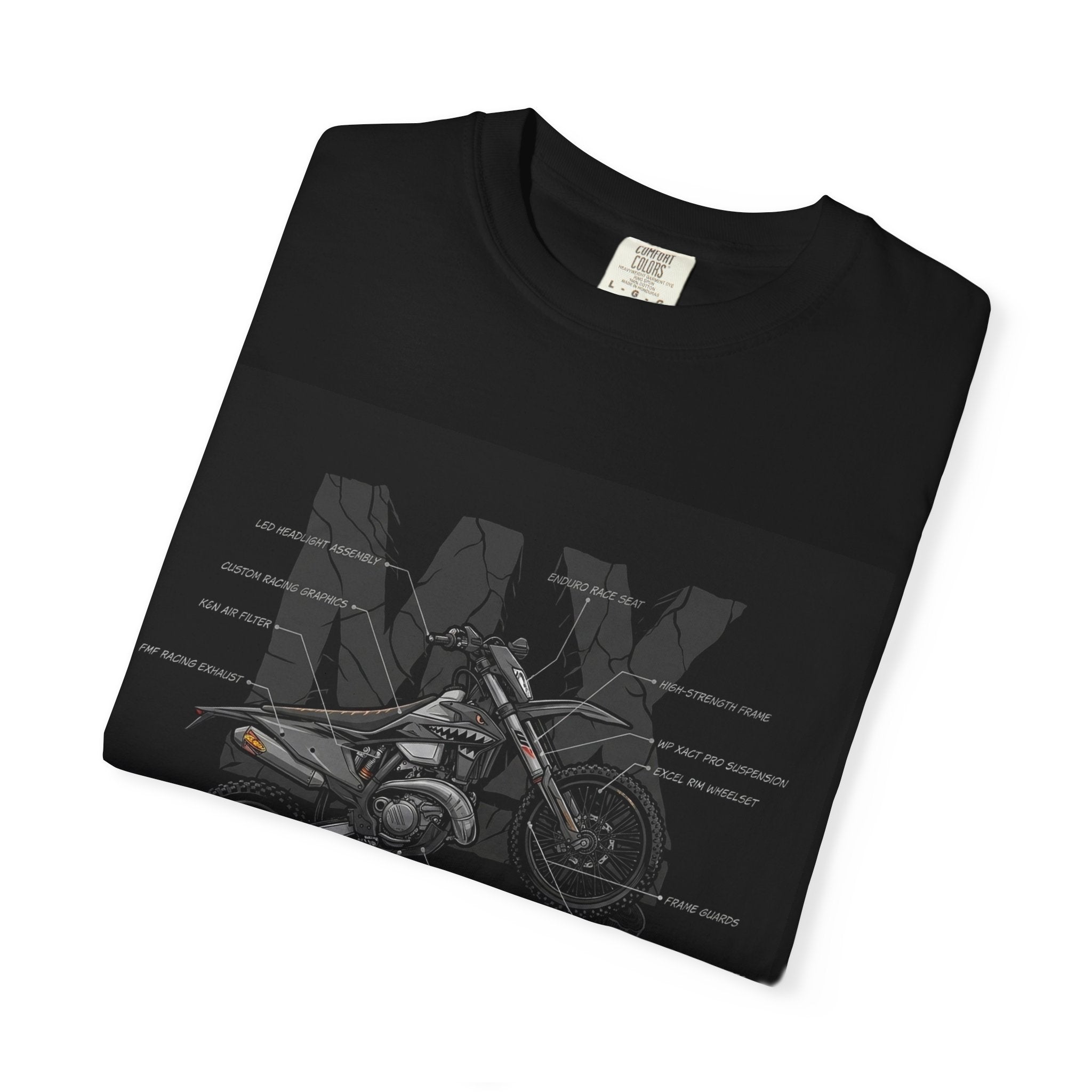 Dirt Bike T-Shirt — MX 'Dirt Bike Tactics' Graphic Tee