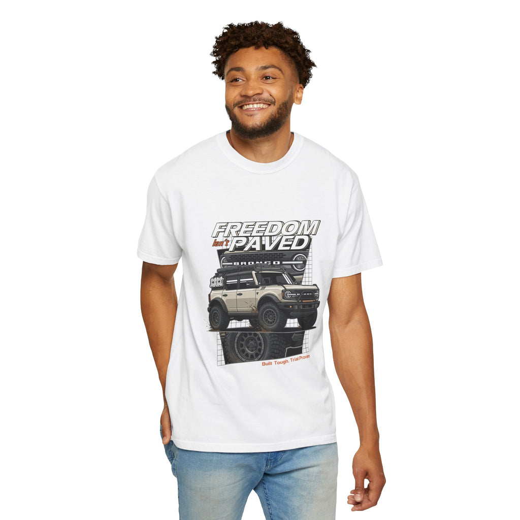 Freedom Off-Road T-Shirt — "Freedom Not Paved" Adventure Tee