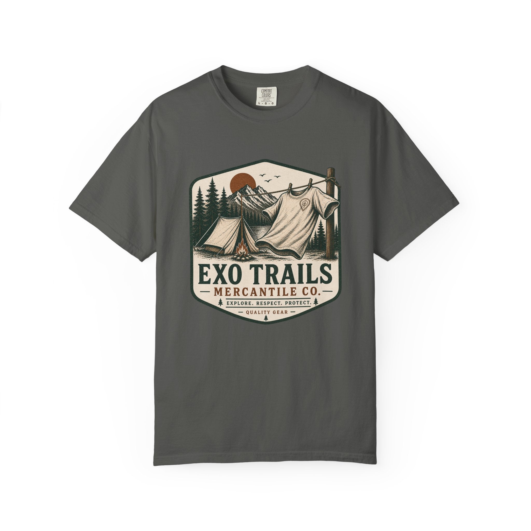 Trail Camp Tee — EXO Trails Campground Graphic T-Shirt
