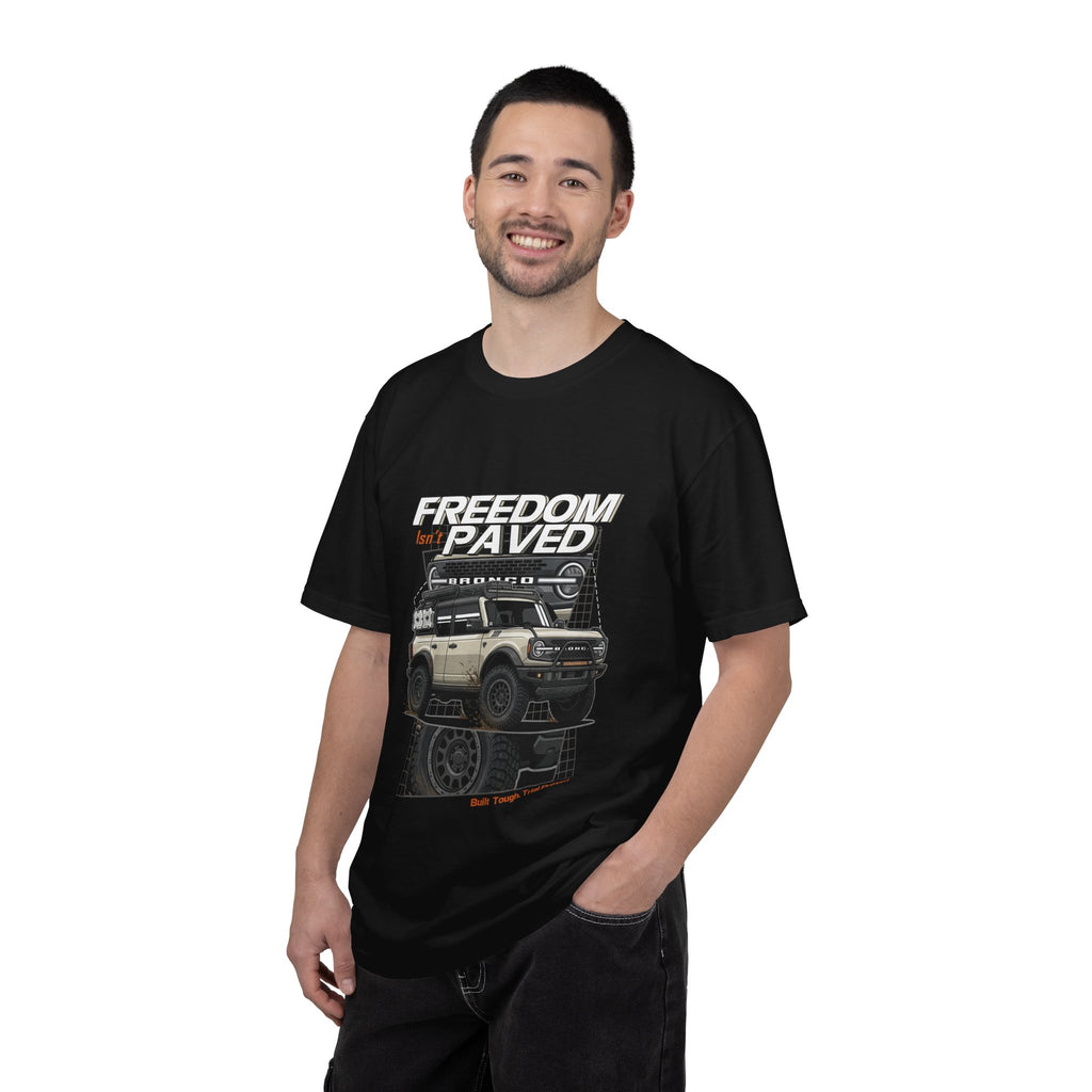 Freedom Off-Road T-Shirt — "Freedom Not Paved" Adventure Tee