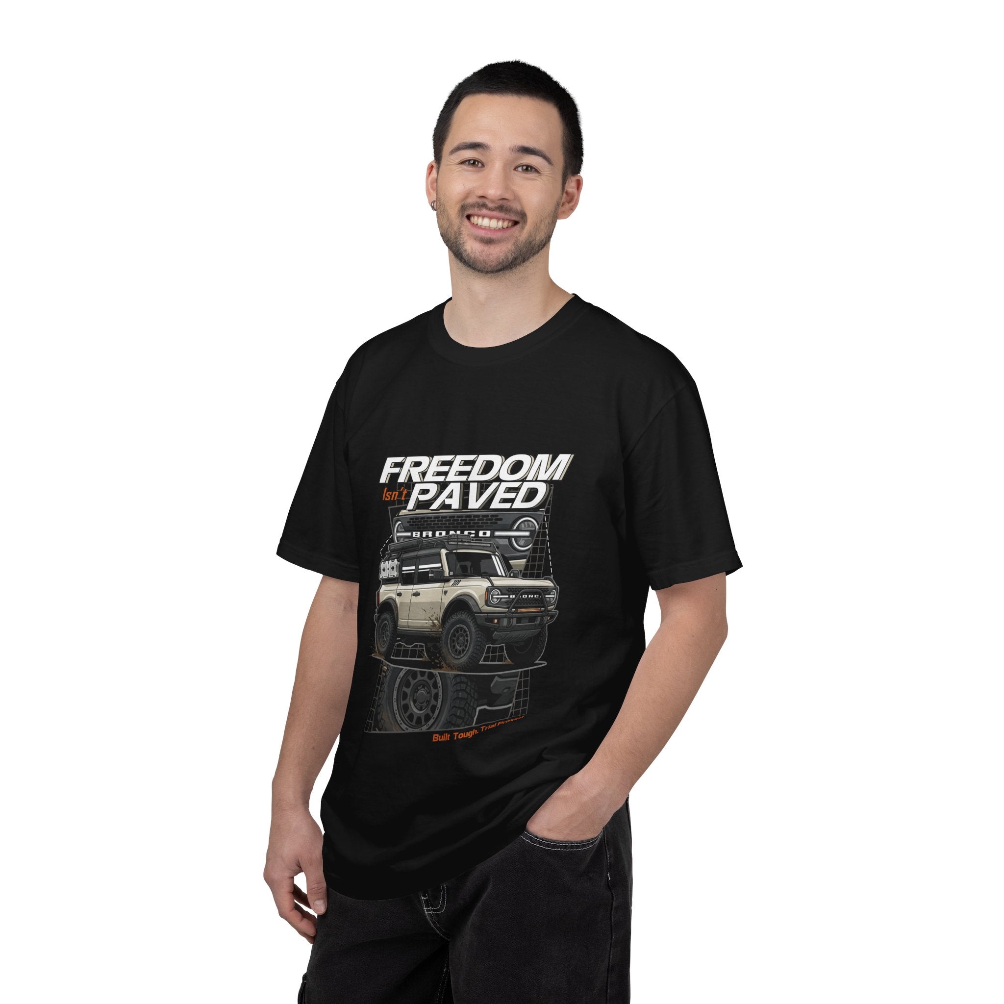 Freedom Off-Road T-Shirt — "Freedom Not Paved" Adventure Tee