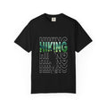Hiking Graphic T-Shirt — Mountain Silhouette Outdoor Tee