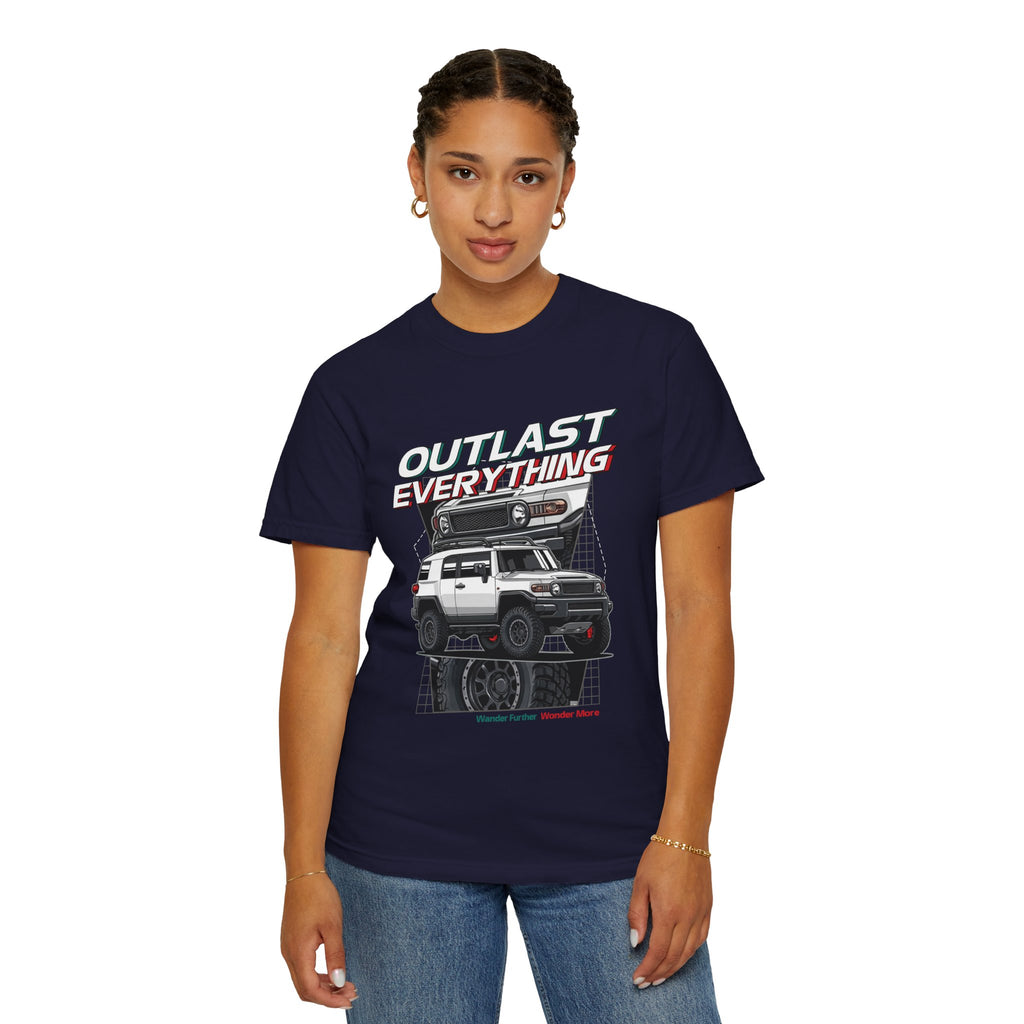 Outlast Everything Off‑Road T-Shirt — 4x4 Adventure Truck Graphic Tee