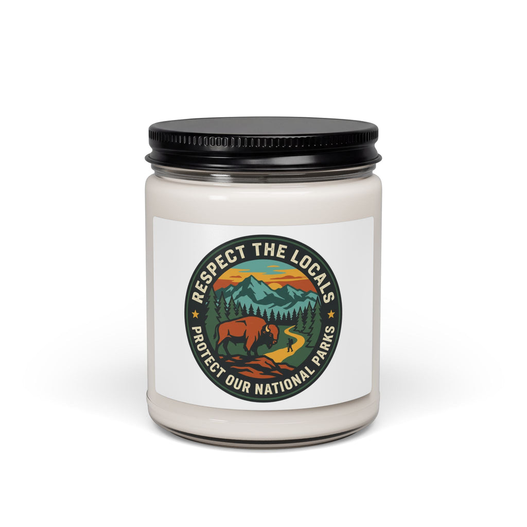 Respect the Locals Soy Candle, Protect Our National Parks | Eco-Friendly, Hiking