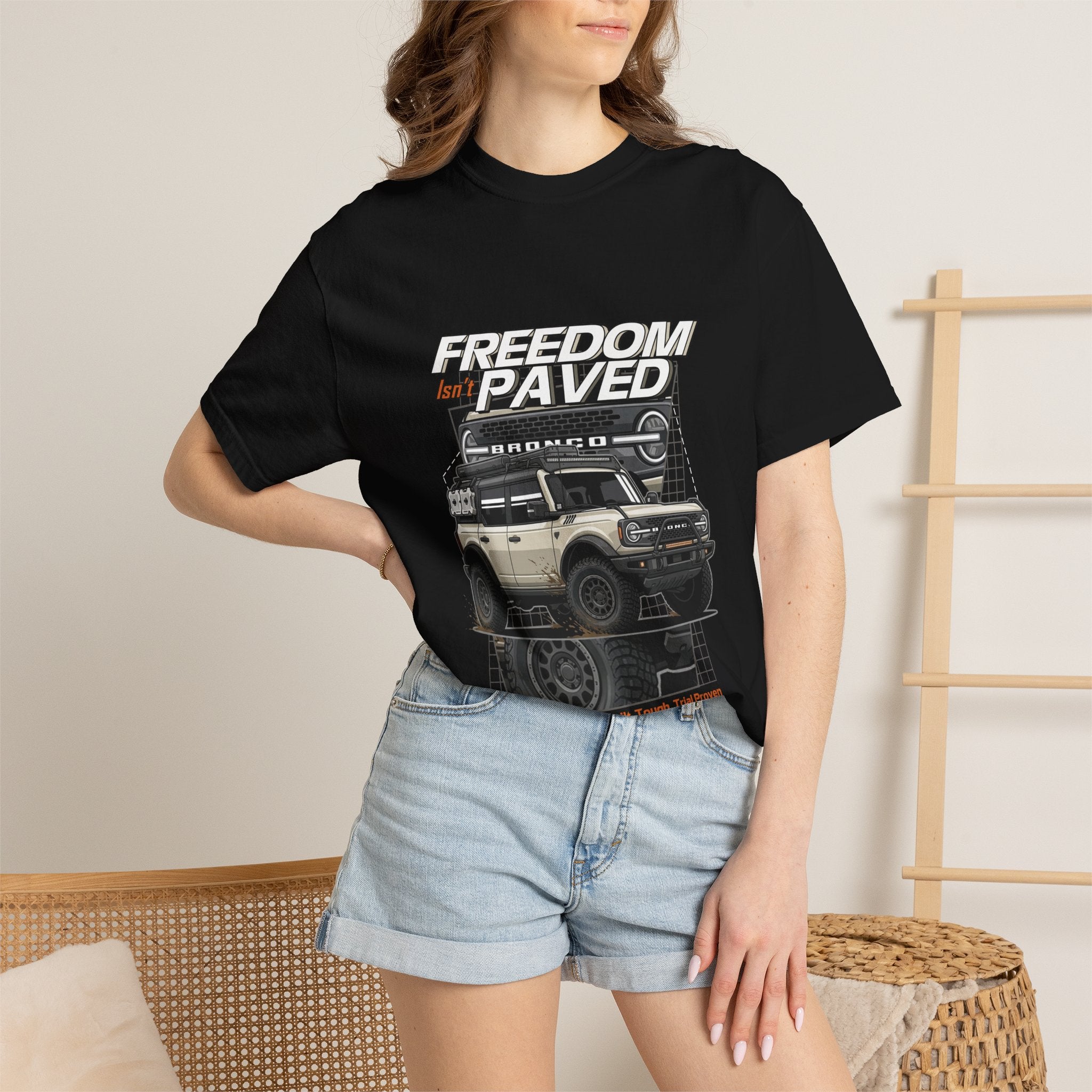 Freedom Off-Road T-Shirt — "Freedom Not Paved" Adventure Tee