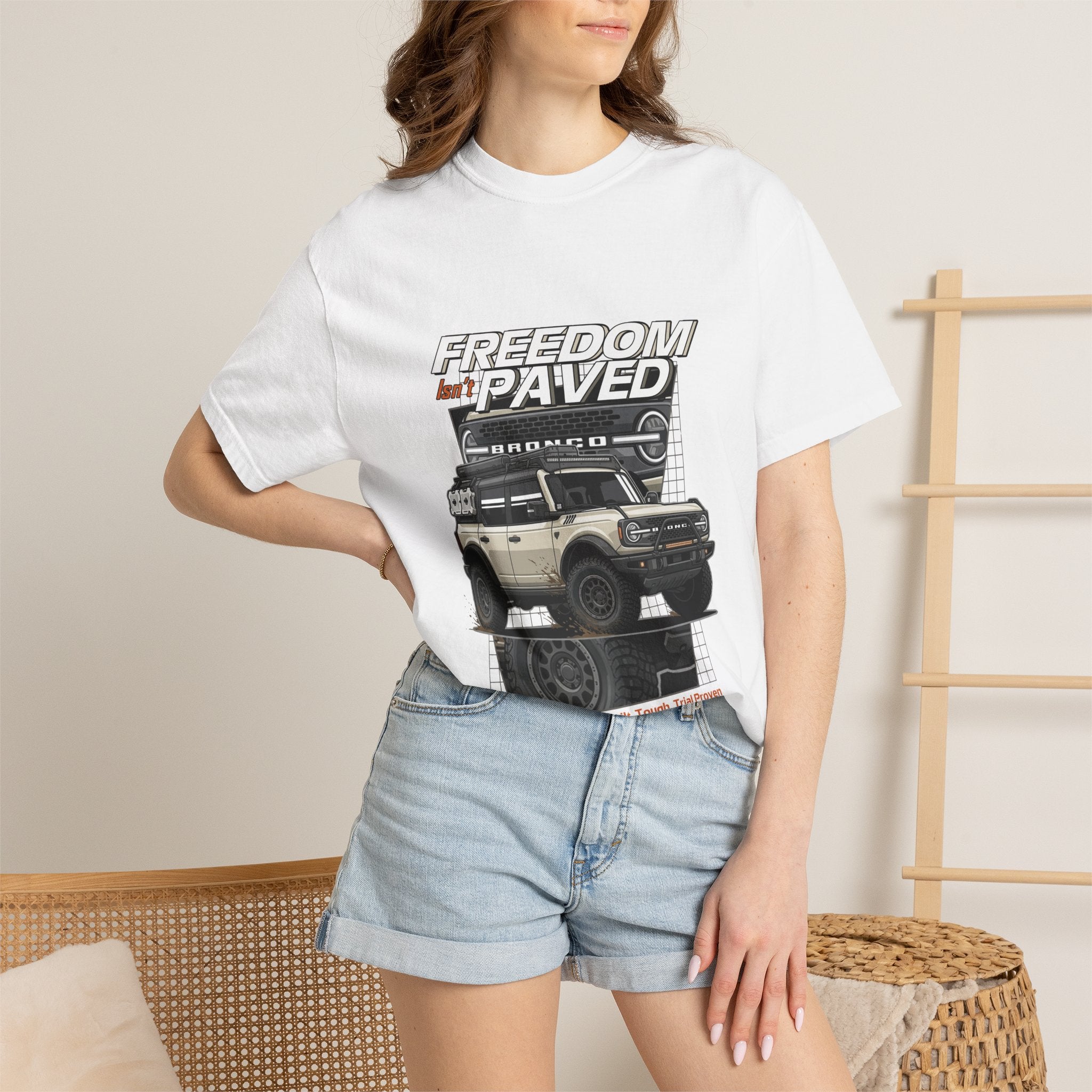 Freedom Off-Road T-Shirt — "Freedom Not Paved" Adventure Tee