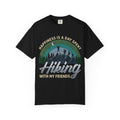 Hiking With My Friends T‑Shirt — "Happiness Is a Day Spent" Outdoor Adventure Tee