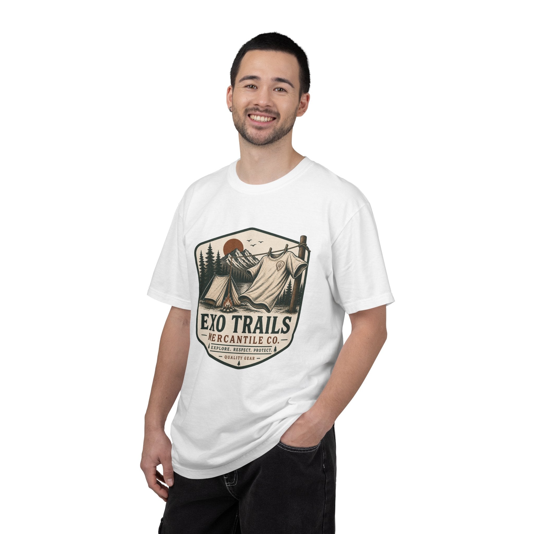 Trail Camp Tee — EXO Trails Campground Graphic T-Shirt