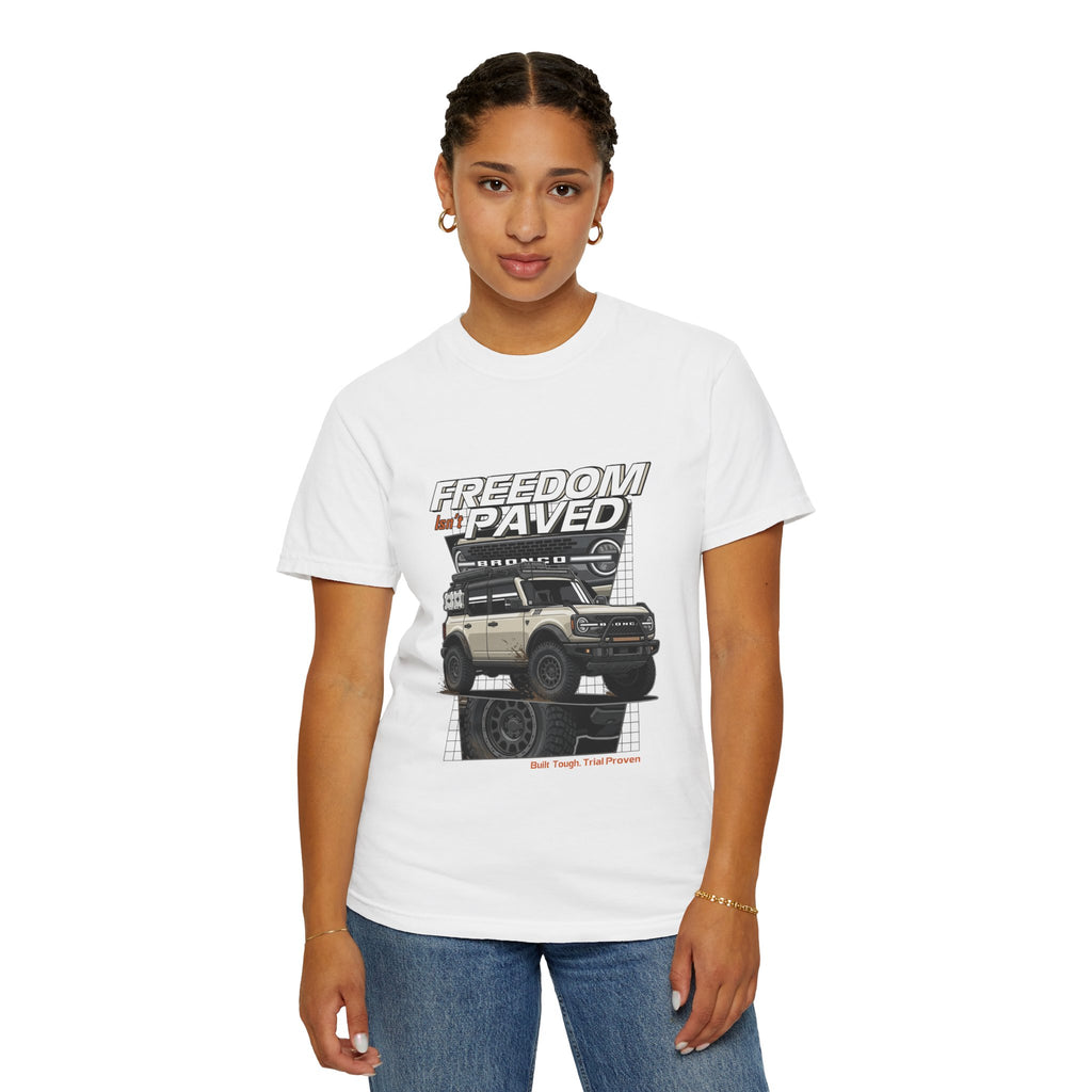 Freedom Off-Road T-Shirt — "Freedom Not Paved" Adventure Tee