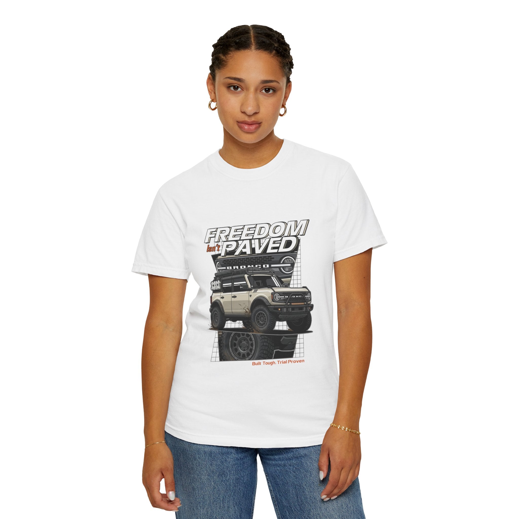 Freedom Off-Road T-Shirt — "Freedom Not Paved" Adventure Tee