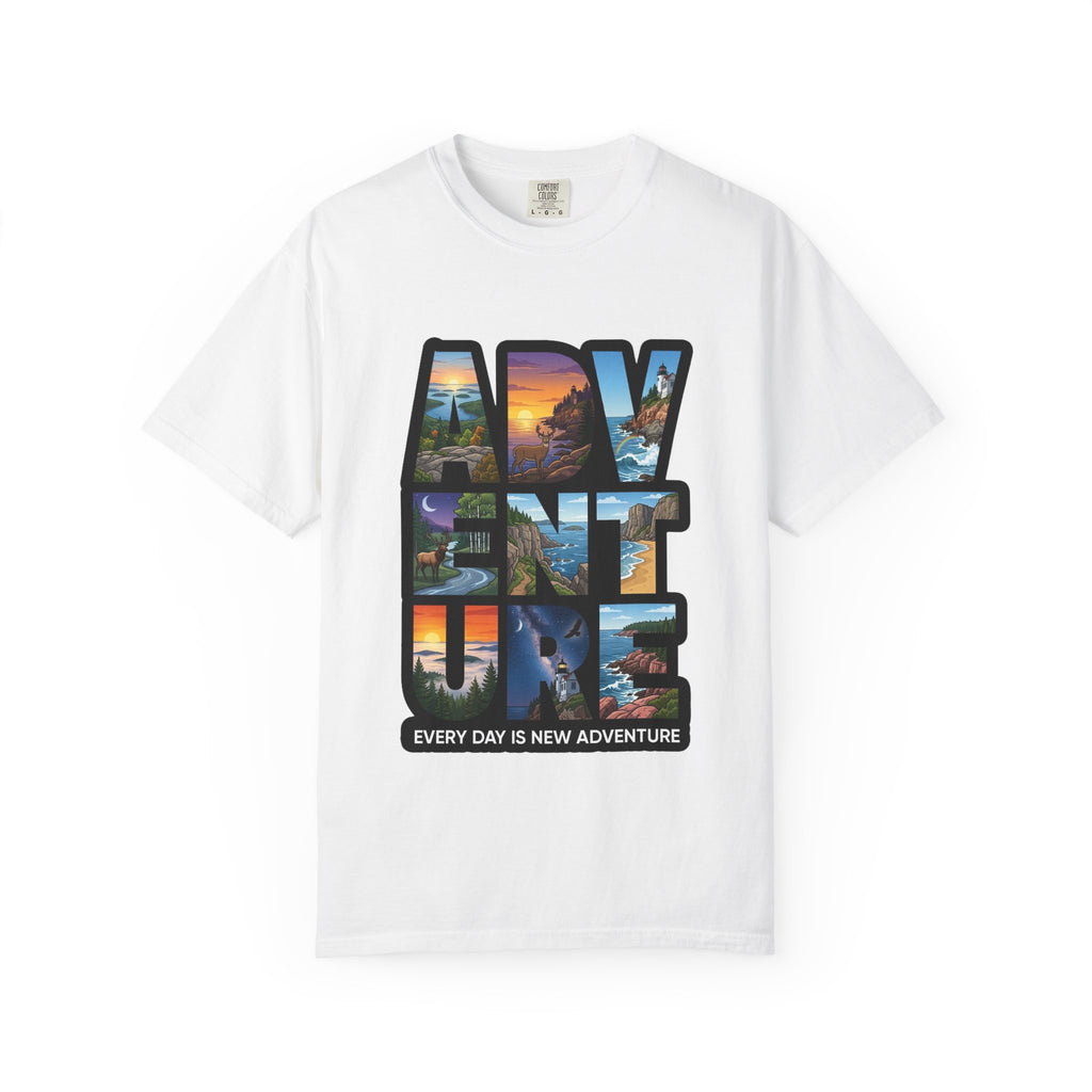 Adventure T-Shirt — "Every Day Is New Adventure" Graphic Tee