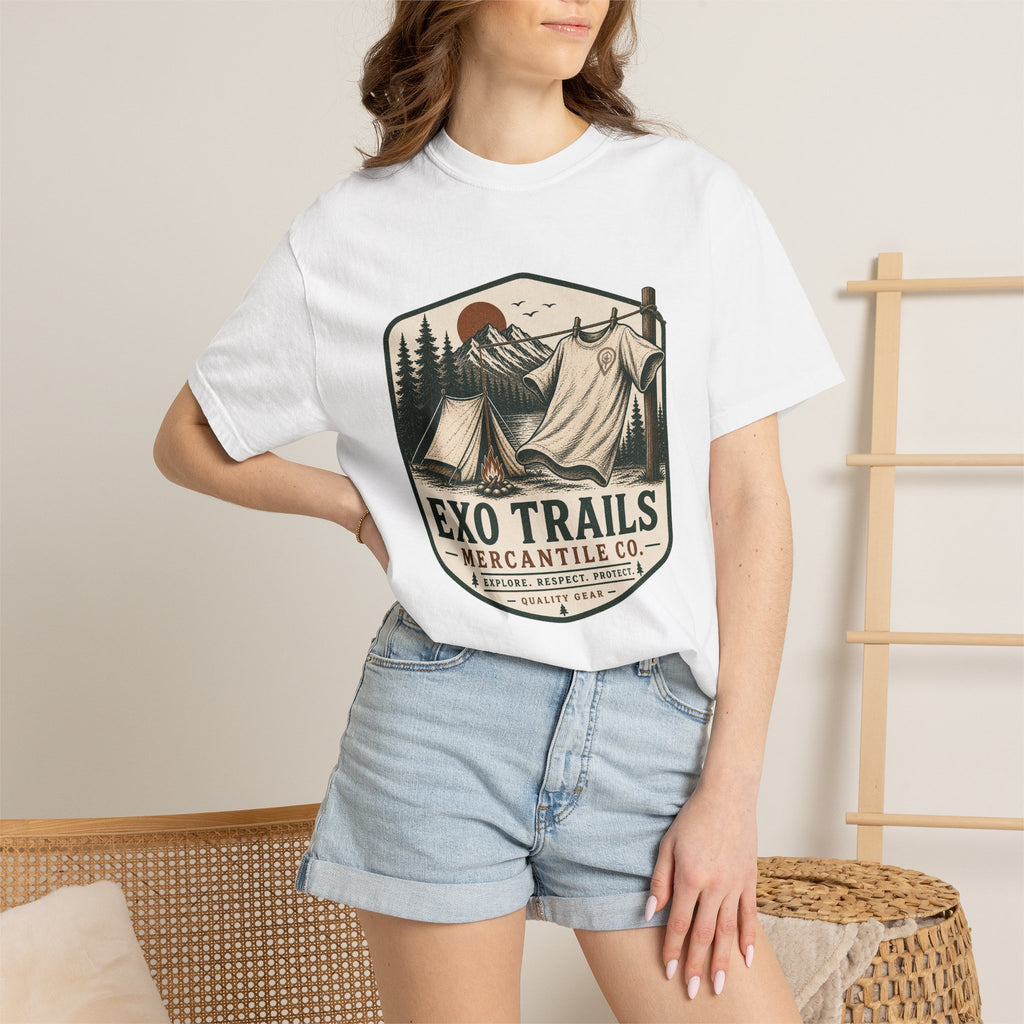 Trail Camp Tee — EXO Trails Campground Graphic T-Shirt