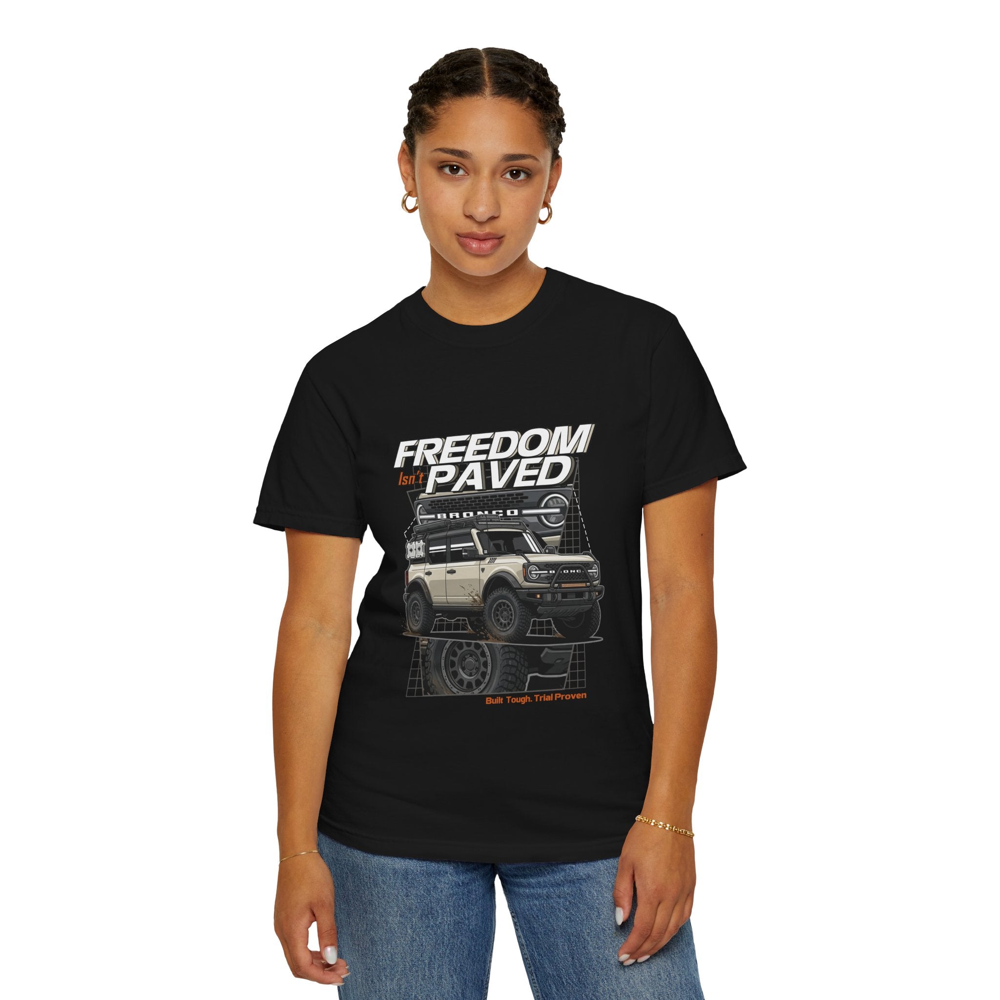Freedom Off-Road T-Shirt — "Freedom Not Paved" Adventure Tee