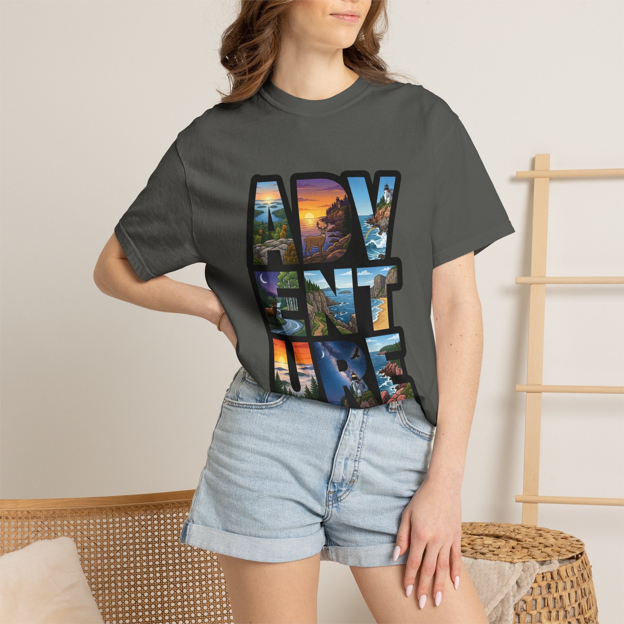 Adventure T-Shirt — "Every Day Is New Adventure" Graphic Tee
