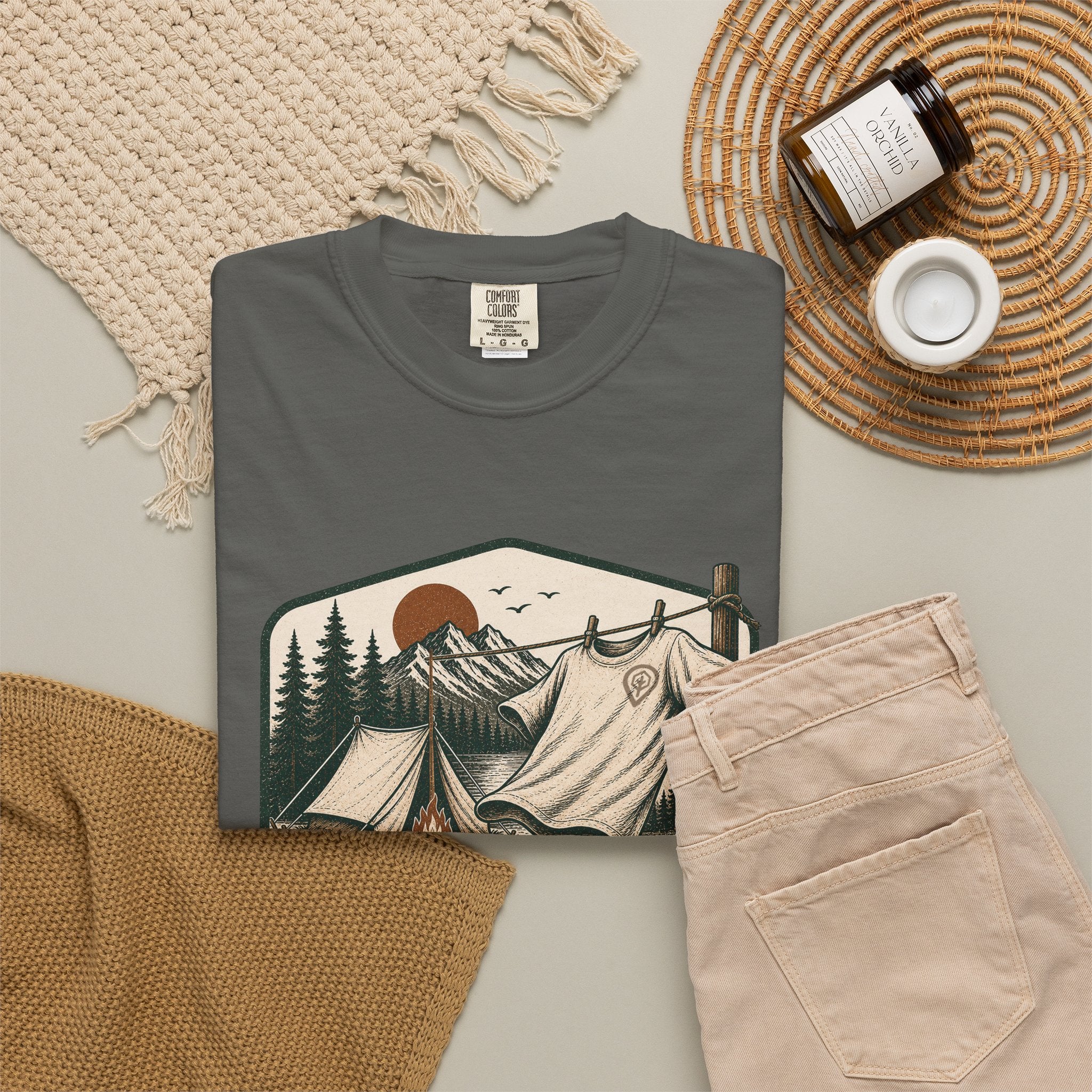 Trail Camp Tee — EXO Trails Campground Graphic T-Shirt
