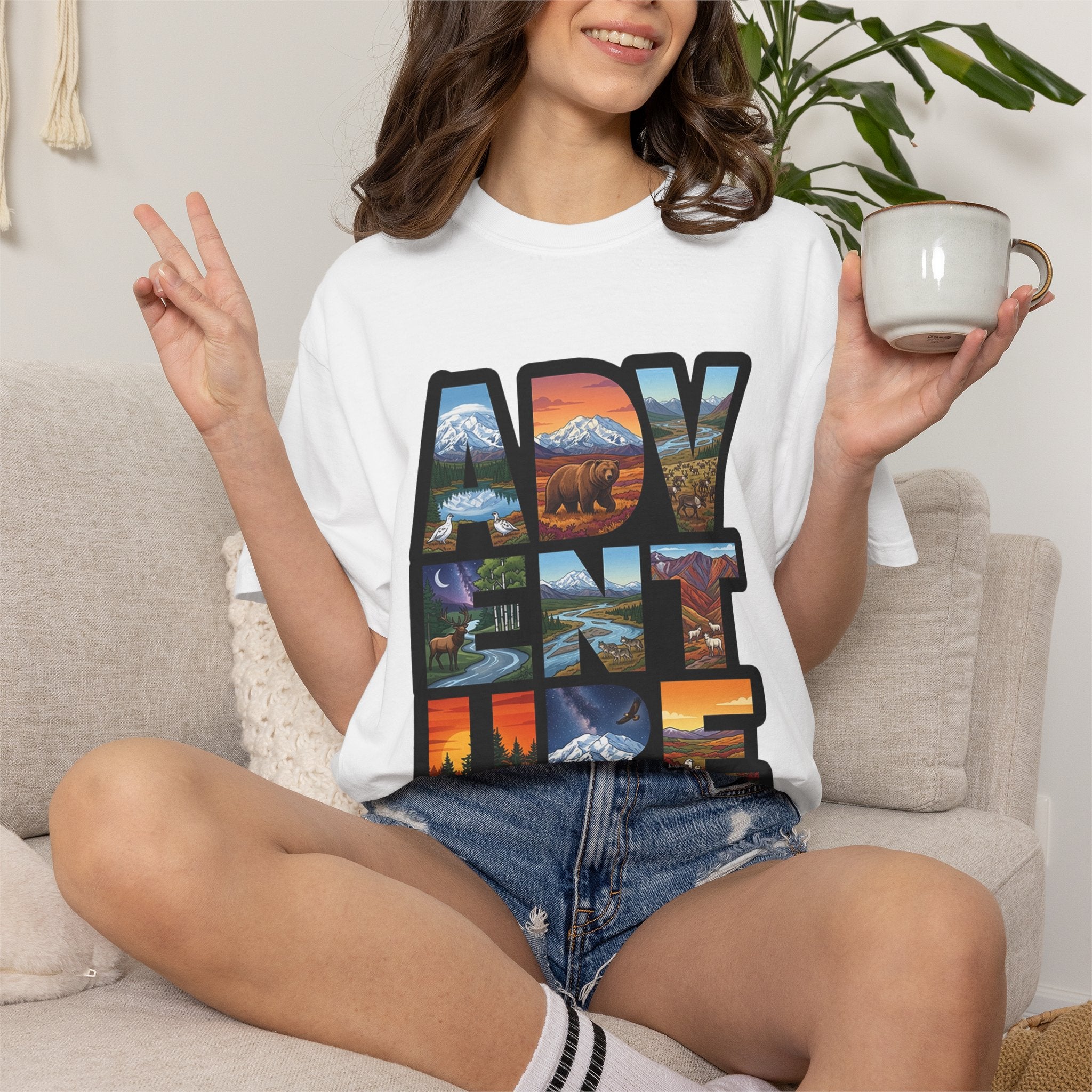 Adventure T-Shirt — "Every Day Is New Adventure" Graphic Tee
