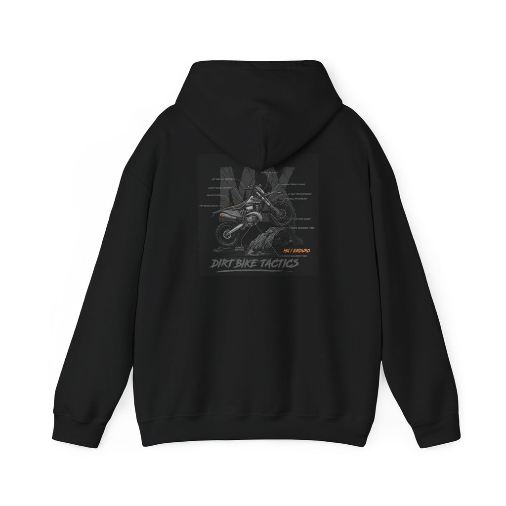 MX Dirt Bike Hoodie — Motocross Racing Graphic Sweatshirt
