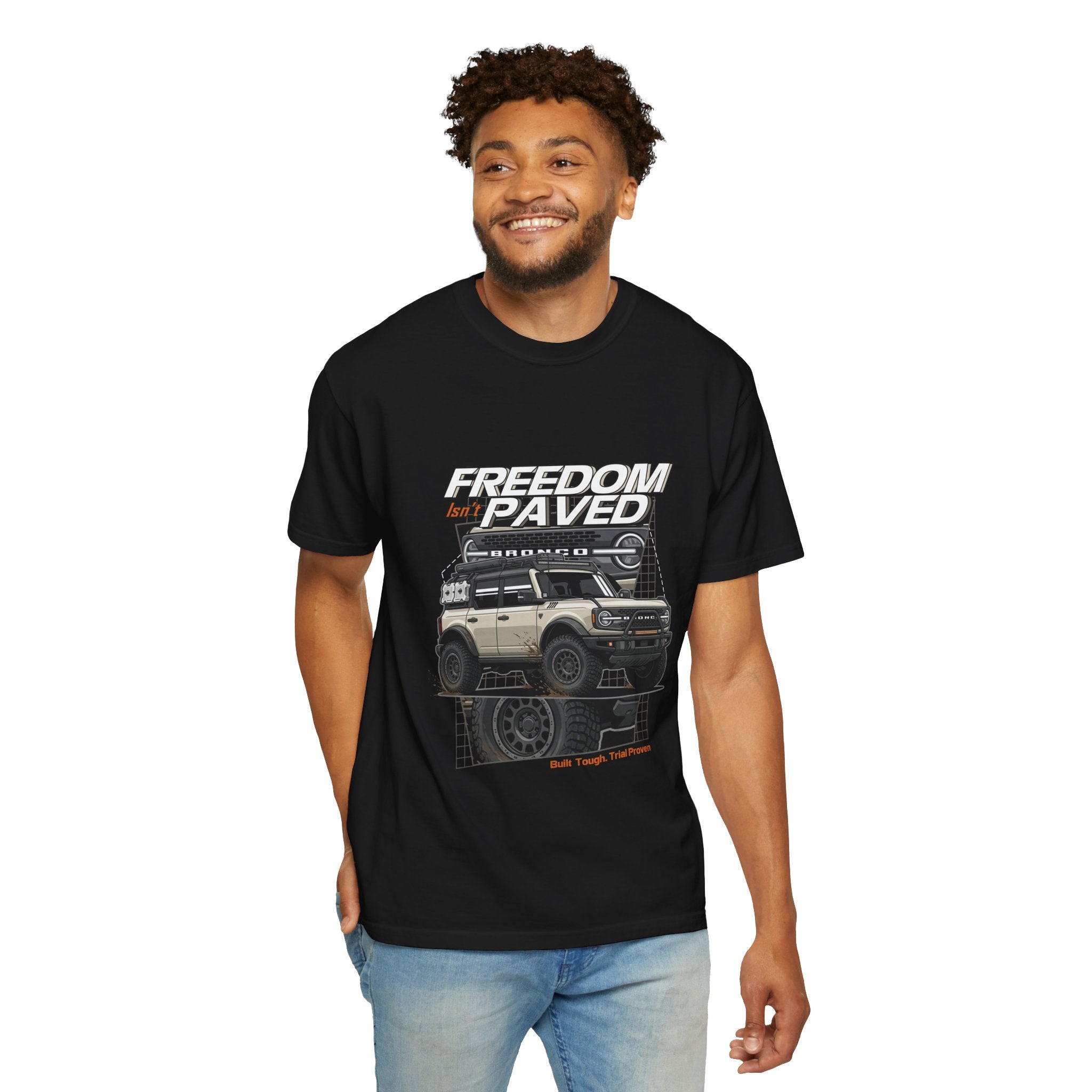 Freedom Off-Road T-Shirt — "Freedom Not Paved" Adventure Tee