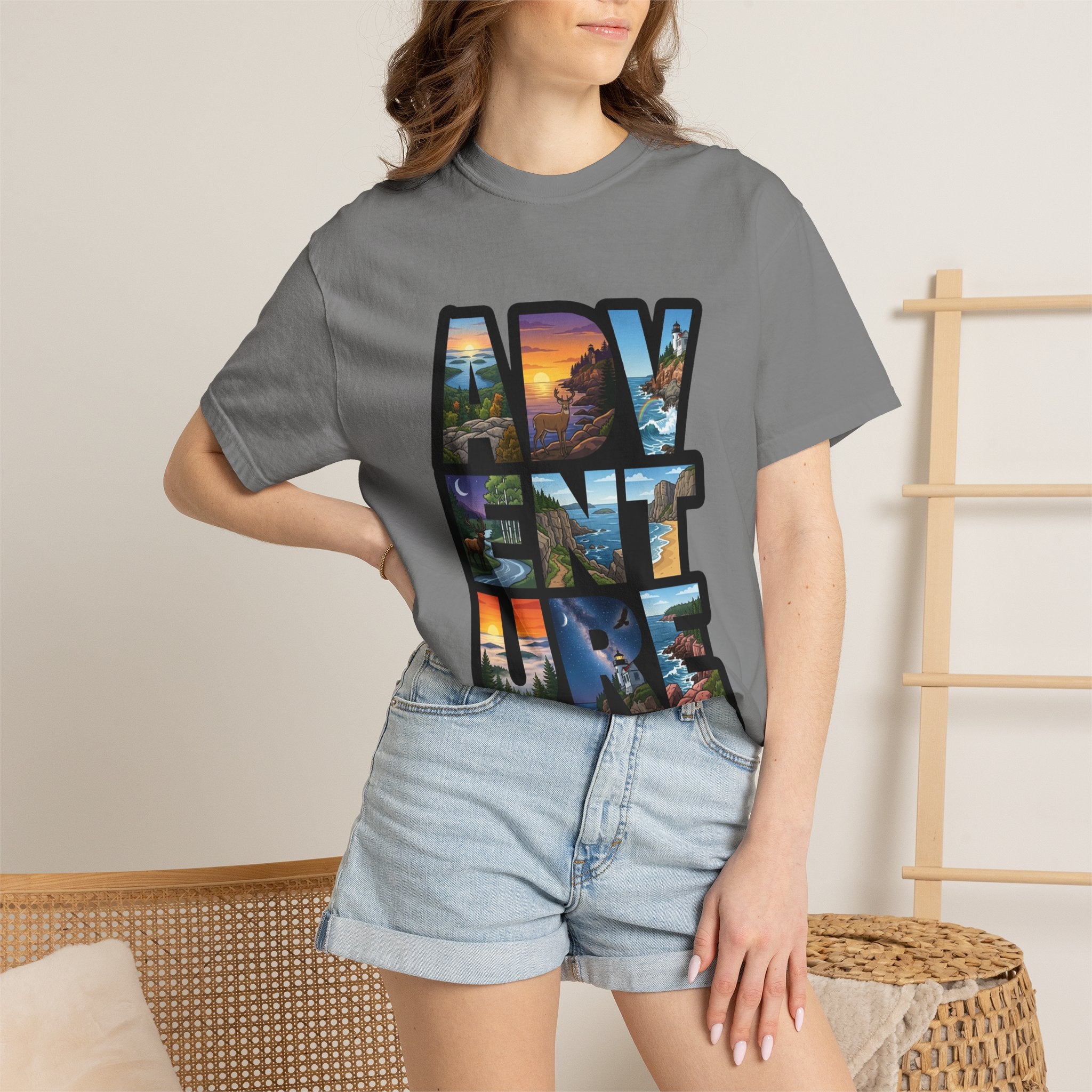 Adventure T-Shirt — "Every Day Is New Adventure" Graphic Tee