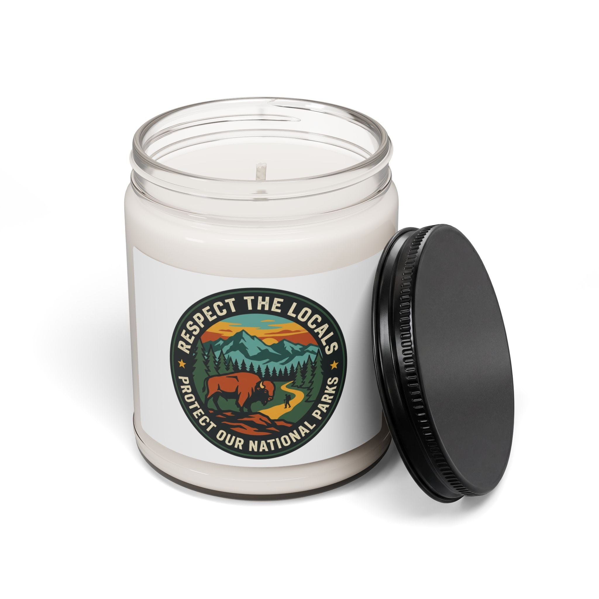 Respect the Locals Soy Candle, Protect Our National Parks | Eco-Friendly, Hiking