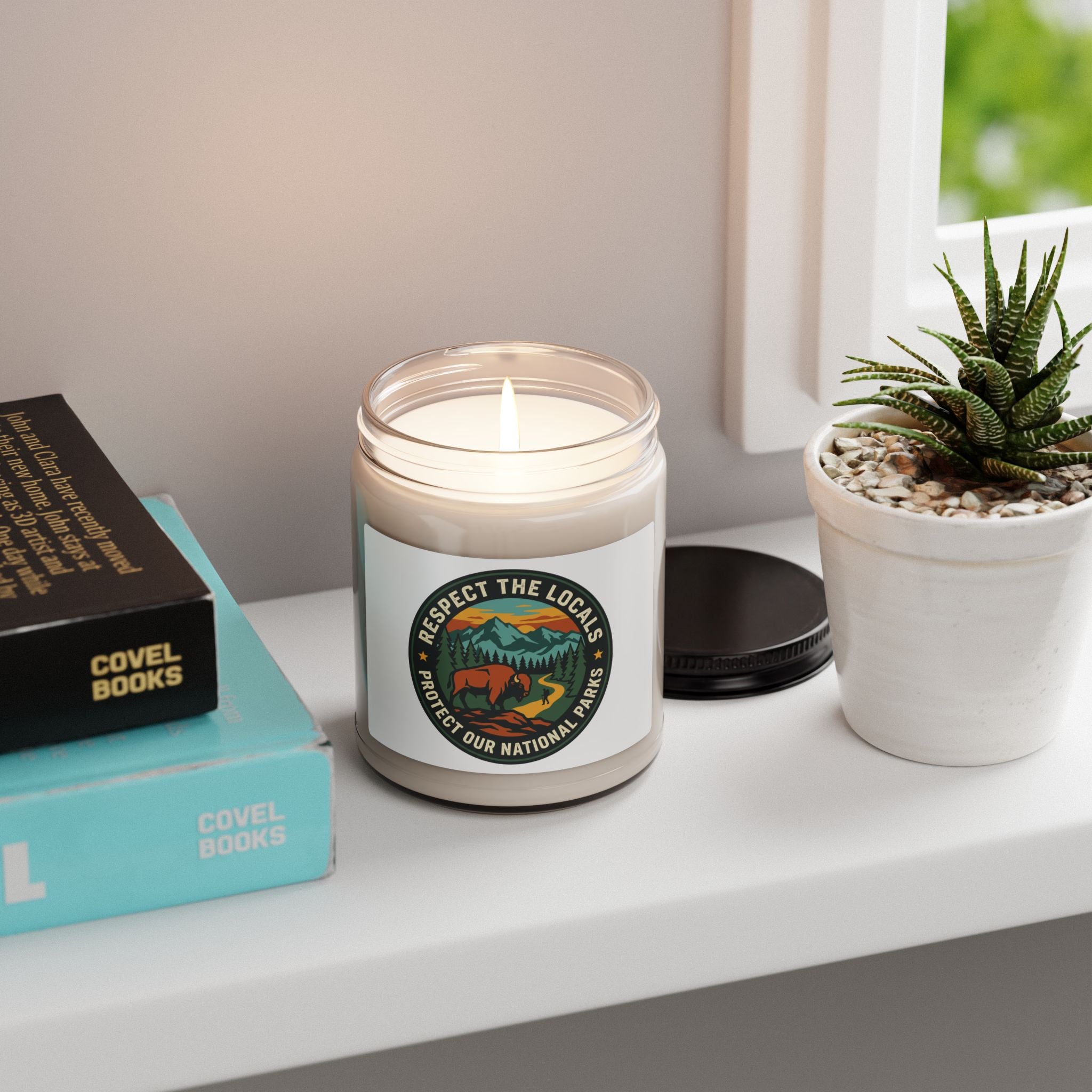 Respect the Locals Soy Candle, Protect Our National Parks | Eco-Friendly, Hiking