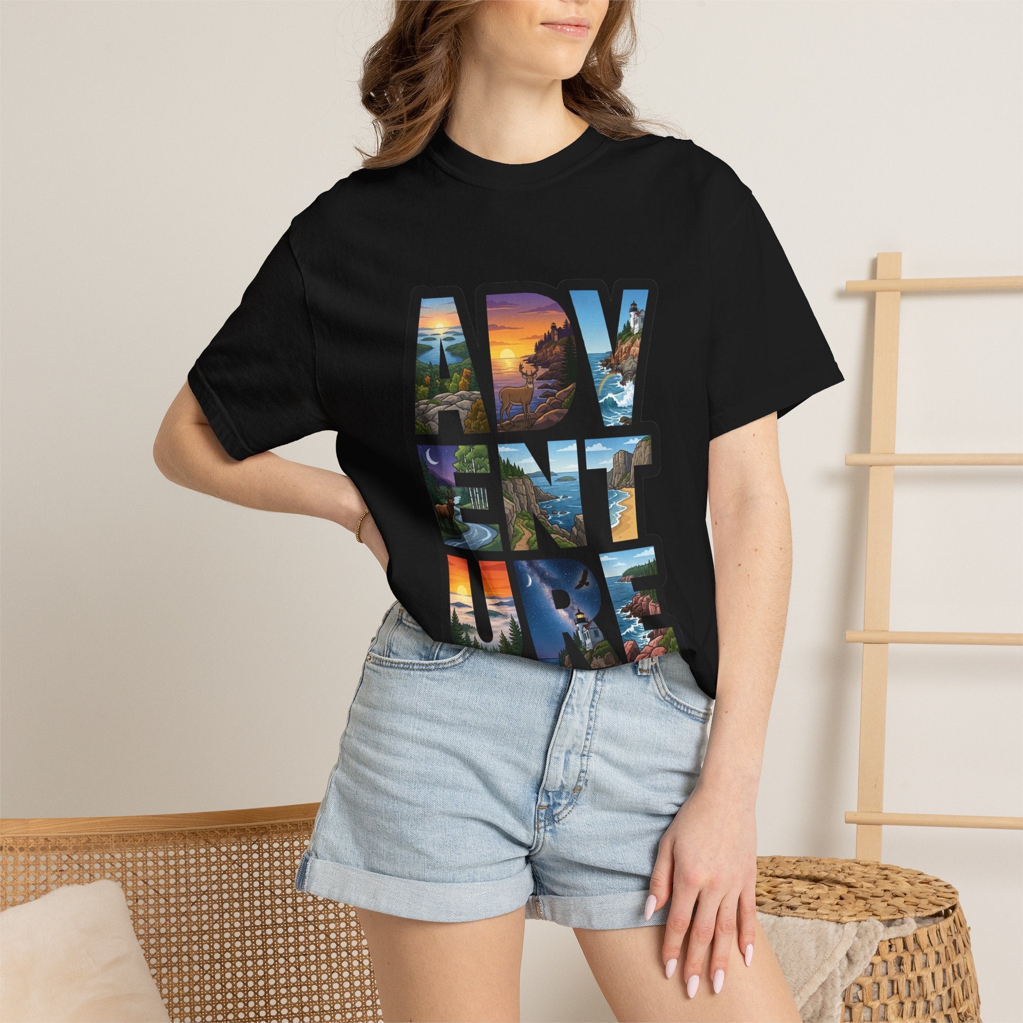 Adventure T-Shirt — "Every Day Is New Adventure" Graphic Tee