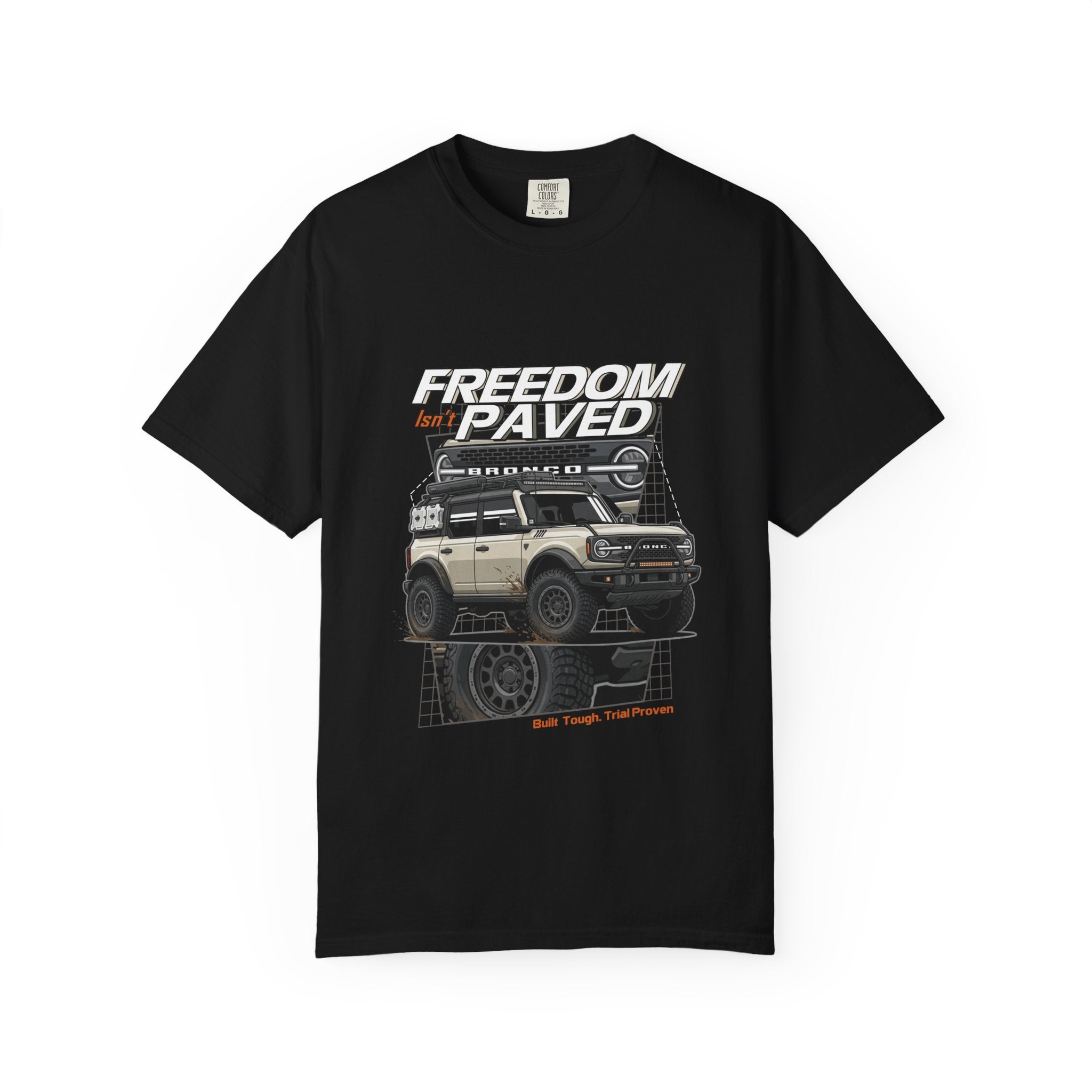 Freedom Off-Road T-Shirt — "Freedom Not Paved" Adventure Tee