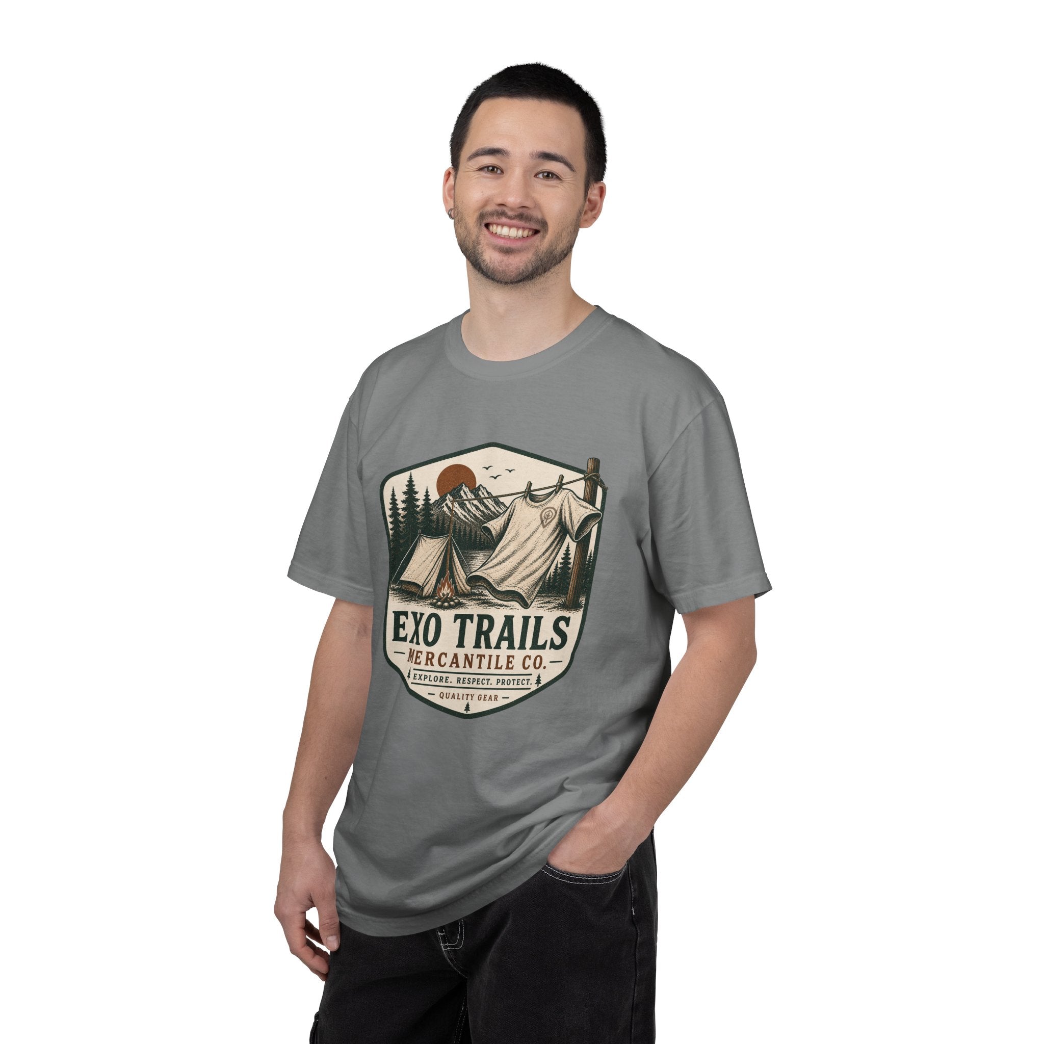 Trail Camp Tee — EXO Trails Campground Graphic T-Shirt