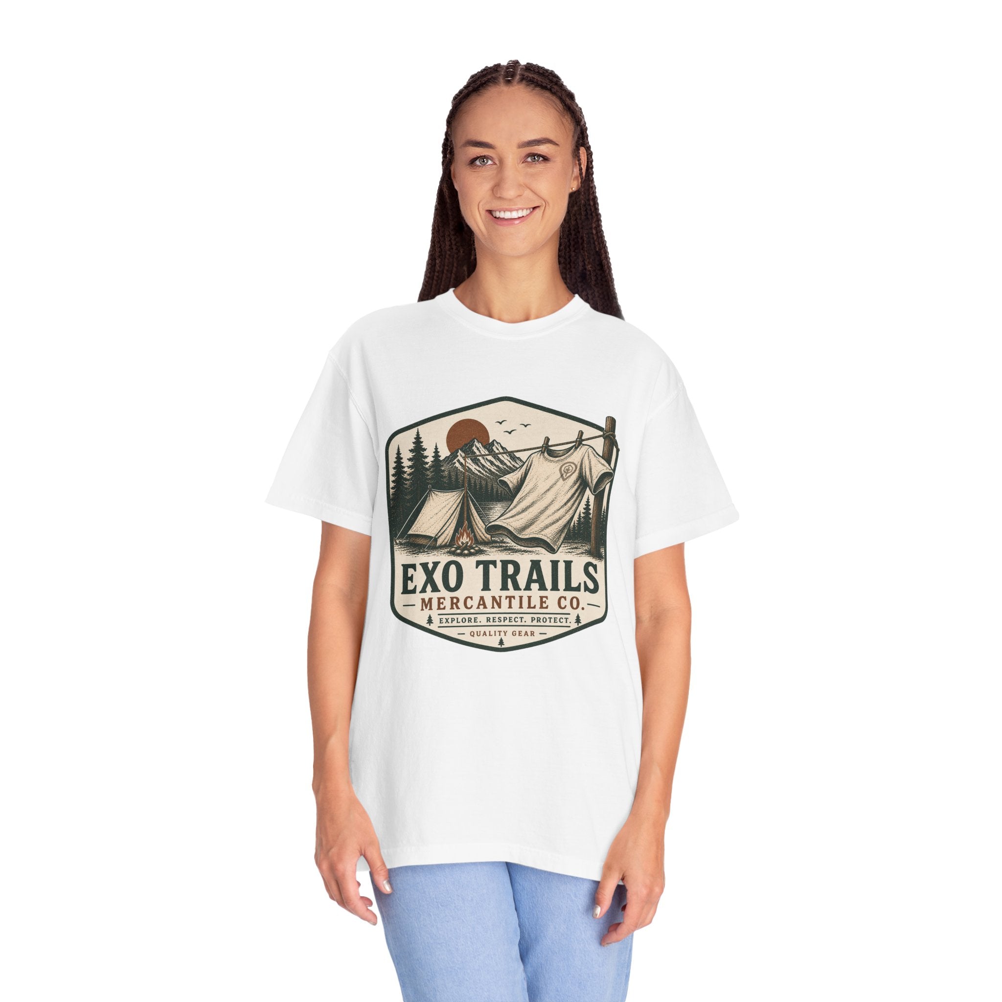 Trail Camp Tee — EXO Trails Campground Graphic T-Shirt