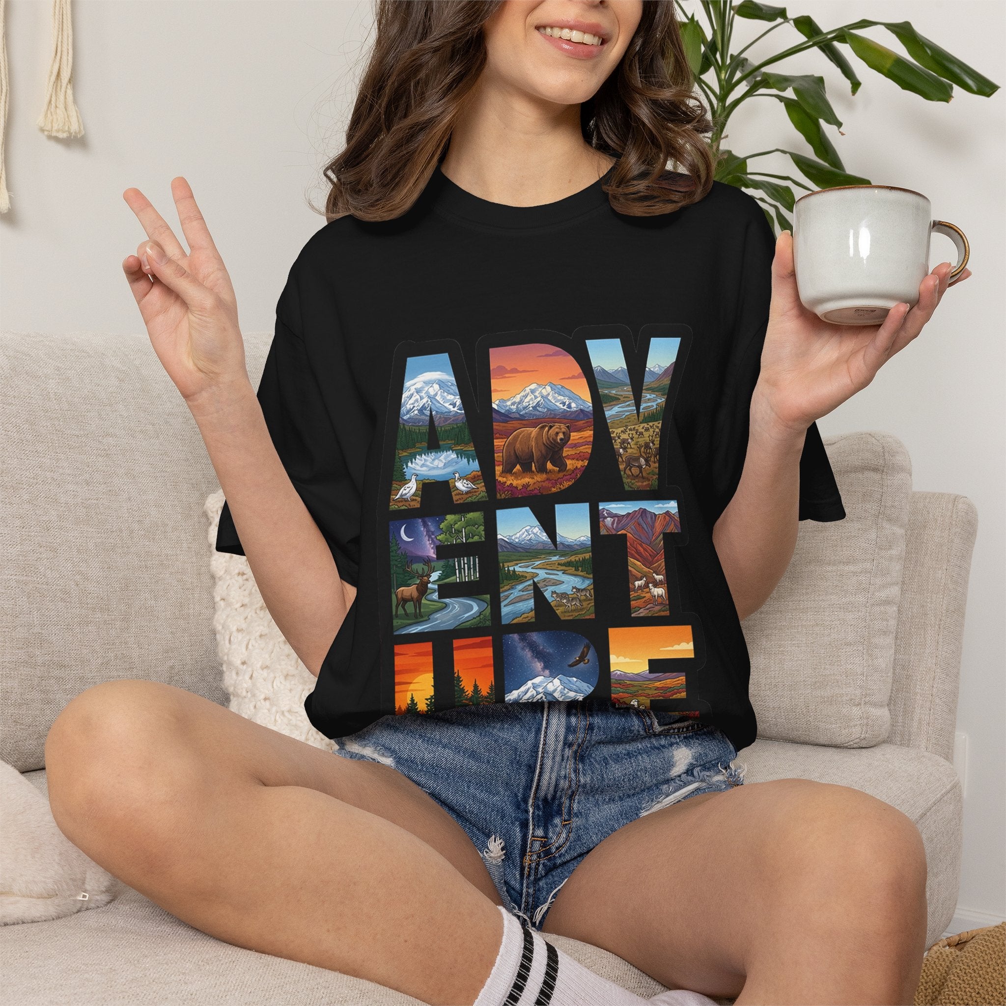 Adventure T-Shirt — "Every Day Is New Adventure" Graphic Tee